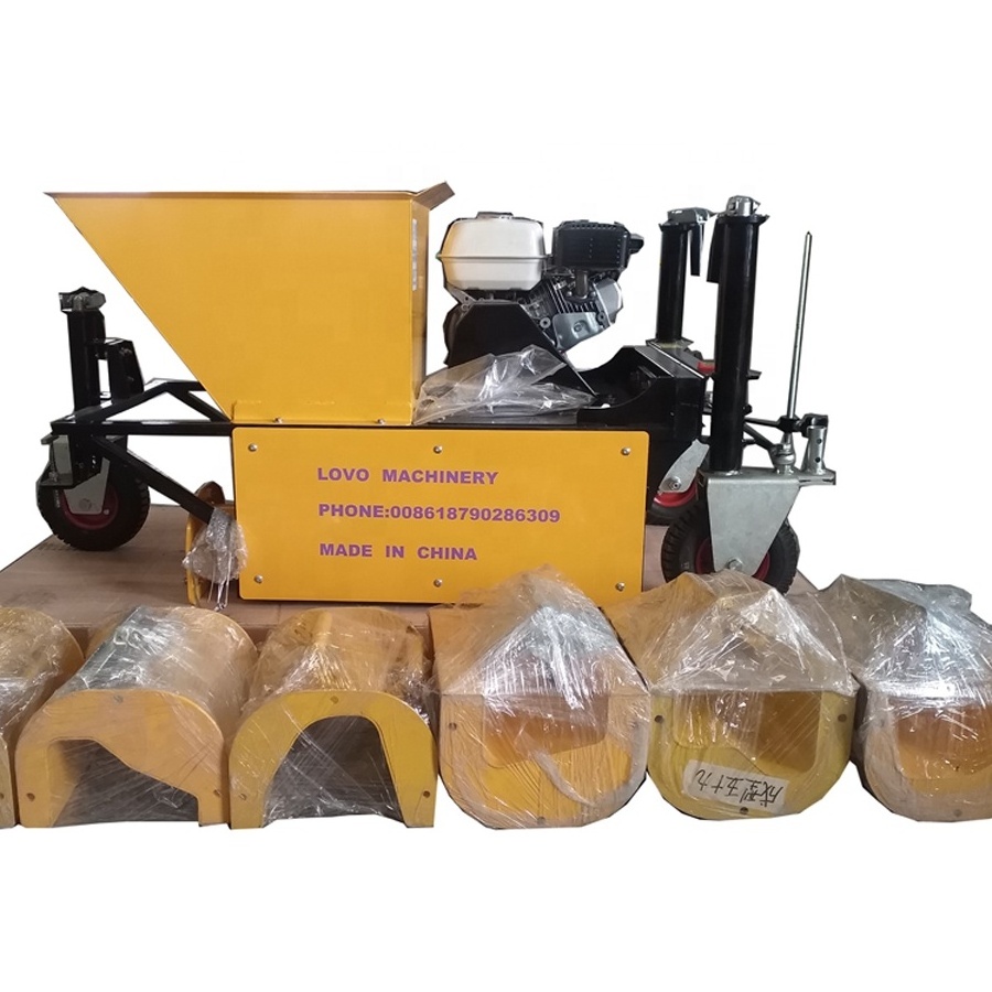 China Famous Asphalt Road Concrete Curb Kerb making Machine for Sale