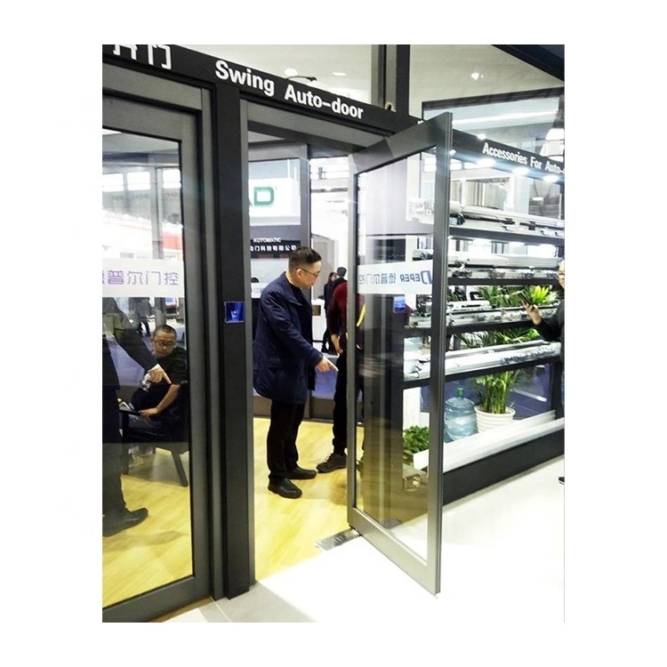 DSW-180S Two Ways Opening Automatic Glass Electric Floor Spring For Swing Door No Touch Hand Free Operated Door Opener