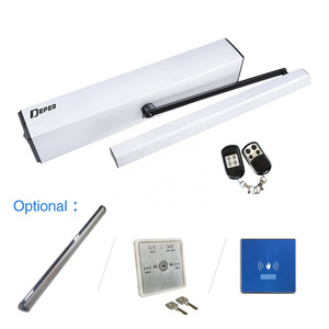 Deper Low Price 100kg Automatic Door Closer Swing Automatic Door With Infrared Top Scan Sensor