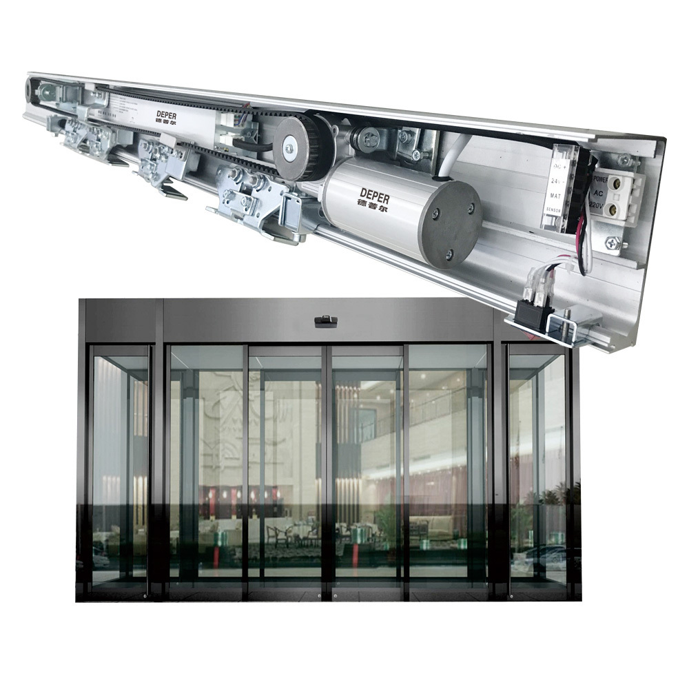 High Quality Entrance Automatic Sensor Sliding Glass Door Automatic Sensor Door For Commercial Building