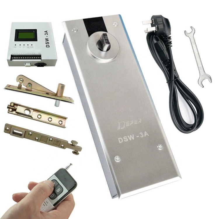 Remote Control Floor Spring Electric Swing Opener Automatic Door Closer