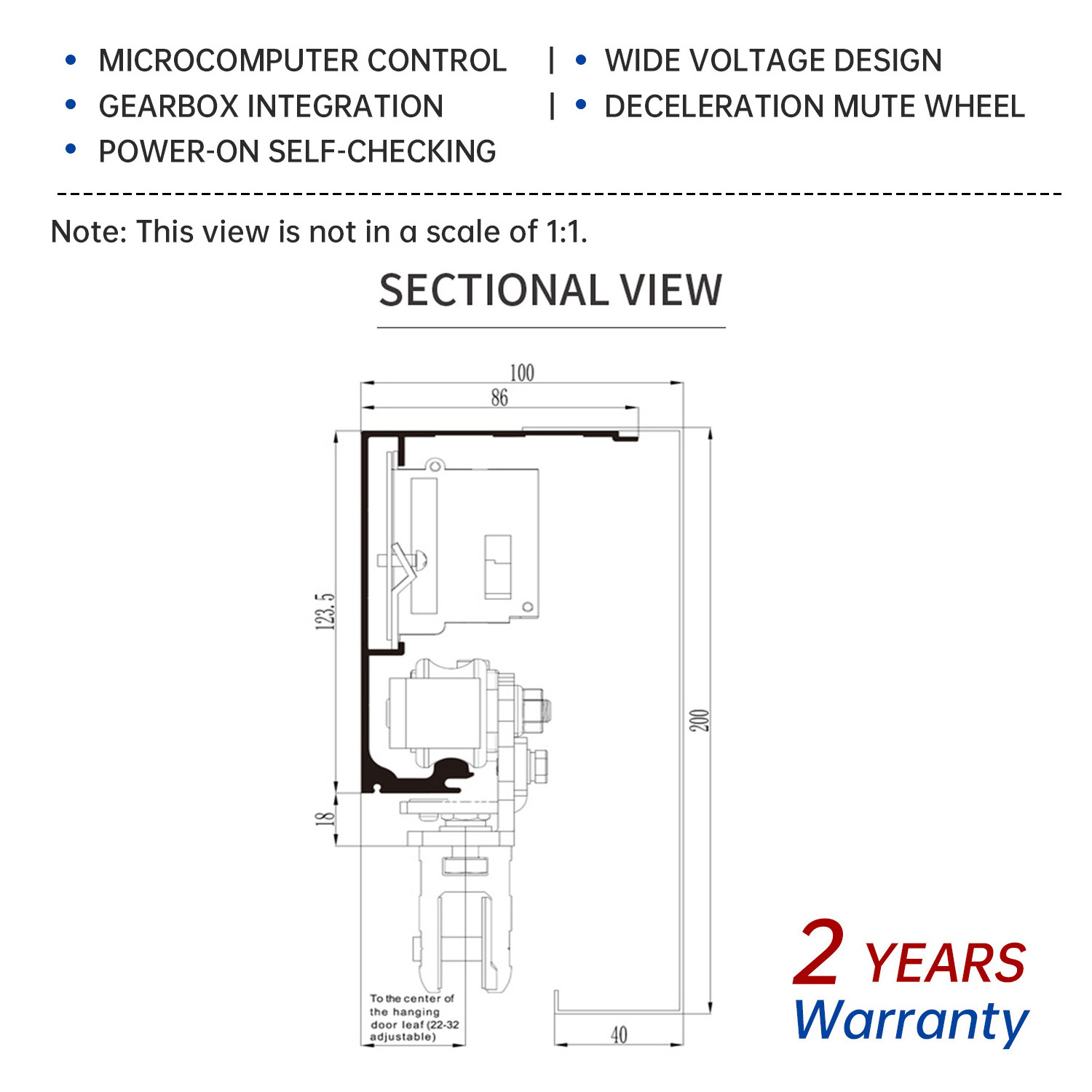 High Quality Entrance Automatic Sensor Sliding Glass Door Automatic Sensor Door For Commercial Building