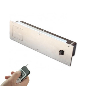 Remote control concealed automatic swing door opener electric door closer