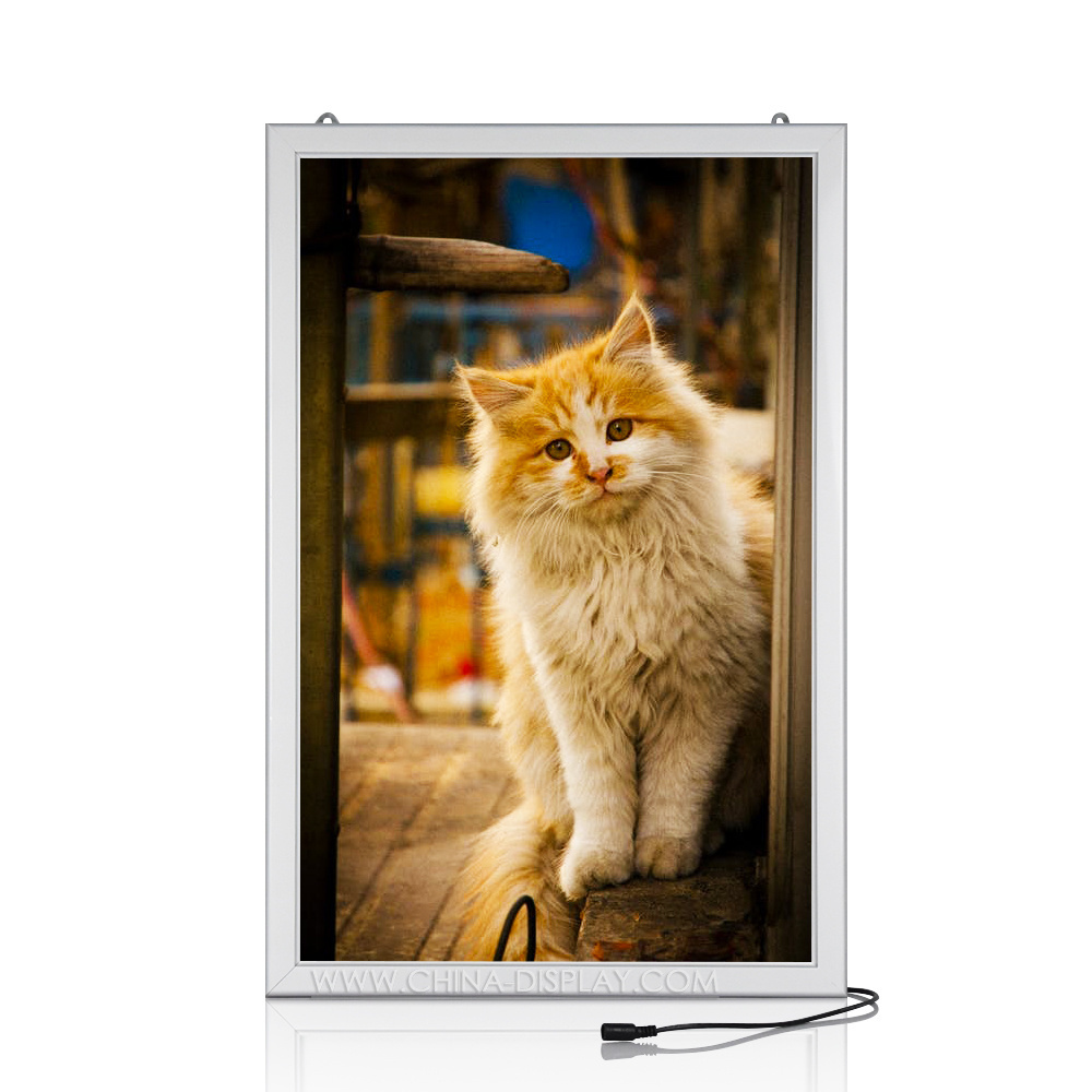 24x36 27x40 Inch Illuminated Back-lit Snap Frame Movie Poster Led Slim Advertising Light Box