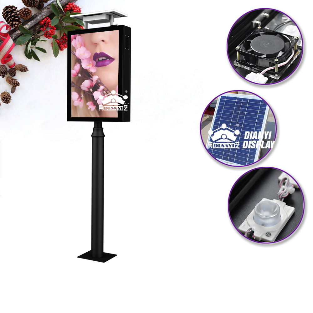 Best Price Advertisement Signage Different Size Led Strip Aluminum Frame Led Poster Advertising Standing Light Box