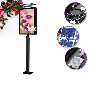 Best Price Advertisement Signage Different Size Led Strip Aluminum Frame Led Poster Advertising Standing Light Box