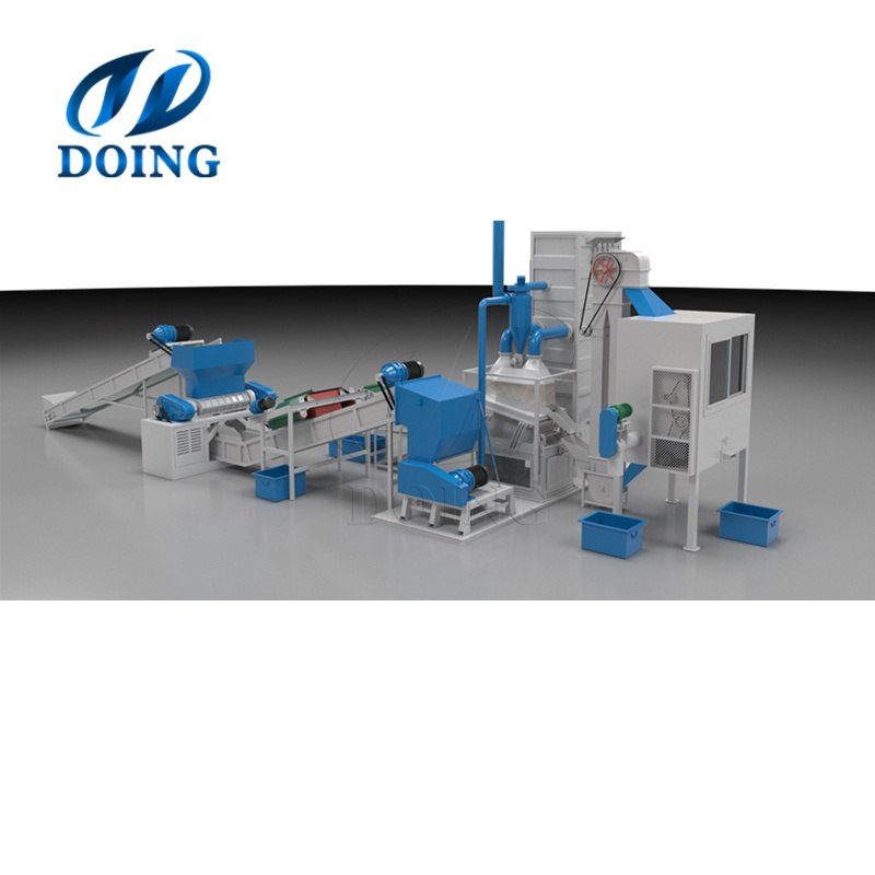 Doing Efficient Recycling Machine Disposal of Waste Cables And Wires Aluminum Wire Granulator Machine Cable Recycling Separator