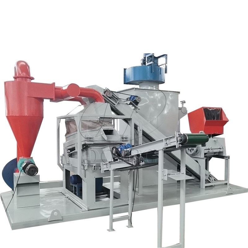 Doing Efficient Recycling Machine Disposal of Waste Cables And Wires Aluminum Wire Granulator Machine Cable Recycling Separator