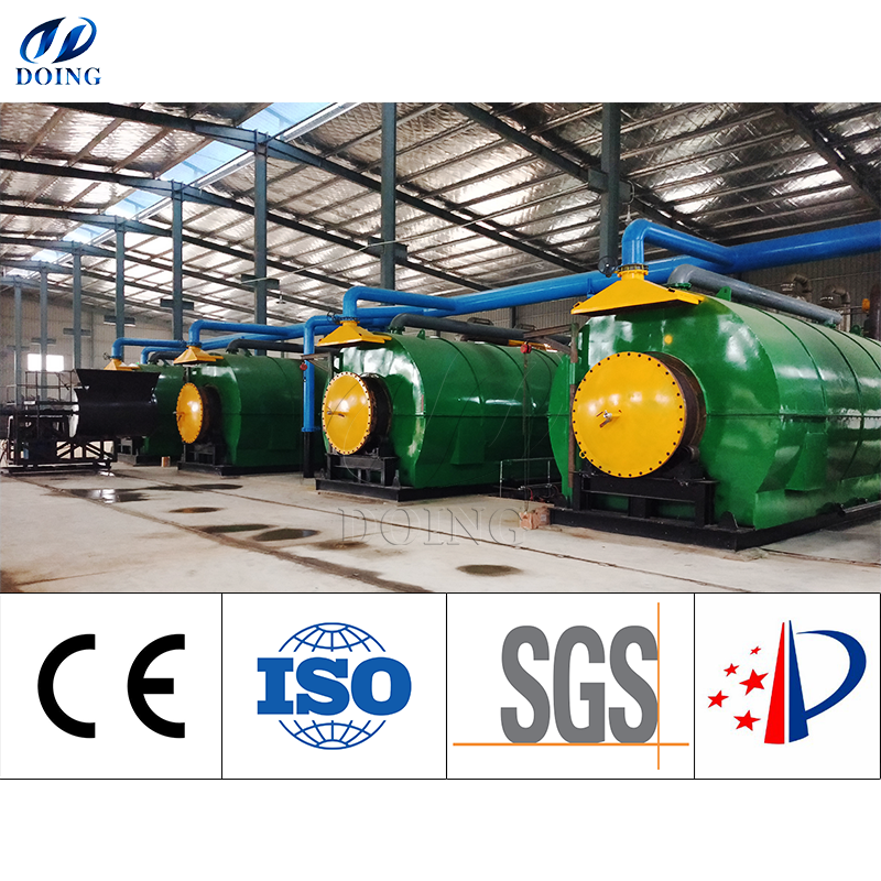 Green Technology Recover Waste Oil Sludge to Fuel Oil Recycling machine Oily Petroleum Pyrolysis Treatment Plant