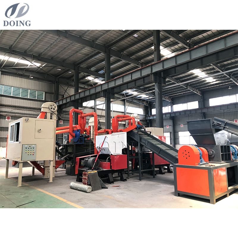 Doing Efficient Recycling Machine Disposal of Waste Cables And Wires Aluminum Wire Granulator Machine Cable Recycling Separator