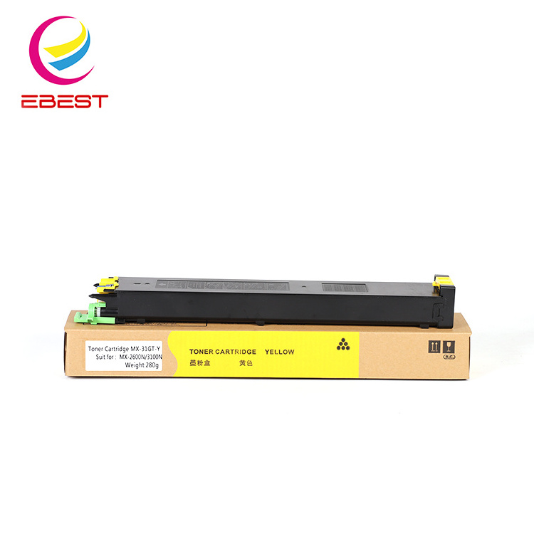 China premium copier toner cartridge for sharp copier MX31 / MX 2600N/3100N