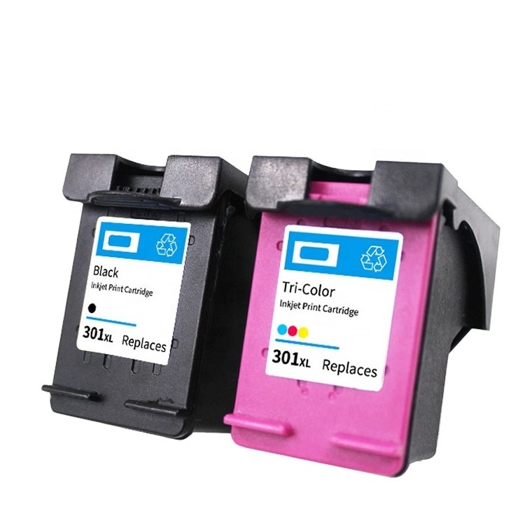 EBEST Wholesale 301XL printer ink cartridge Compatible for HP Ink replacement 301 for DeskJet 3000 3050 3055 Inkjet Printer