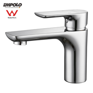 EMPOLO Taps Manufacturer Chrome Bathroom Faucet Tap Single Handle Brass Wash Sink Basin Mixer