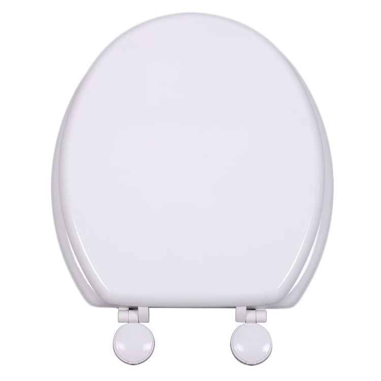 Empolo classical design of raised plastic toilet 17 inch fixing hinge biodegradable bathroom bidet toilet bowl seat cover