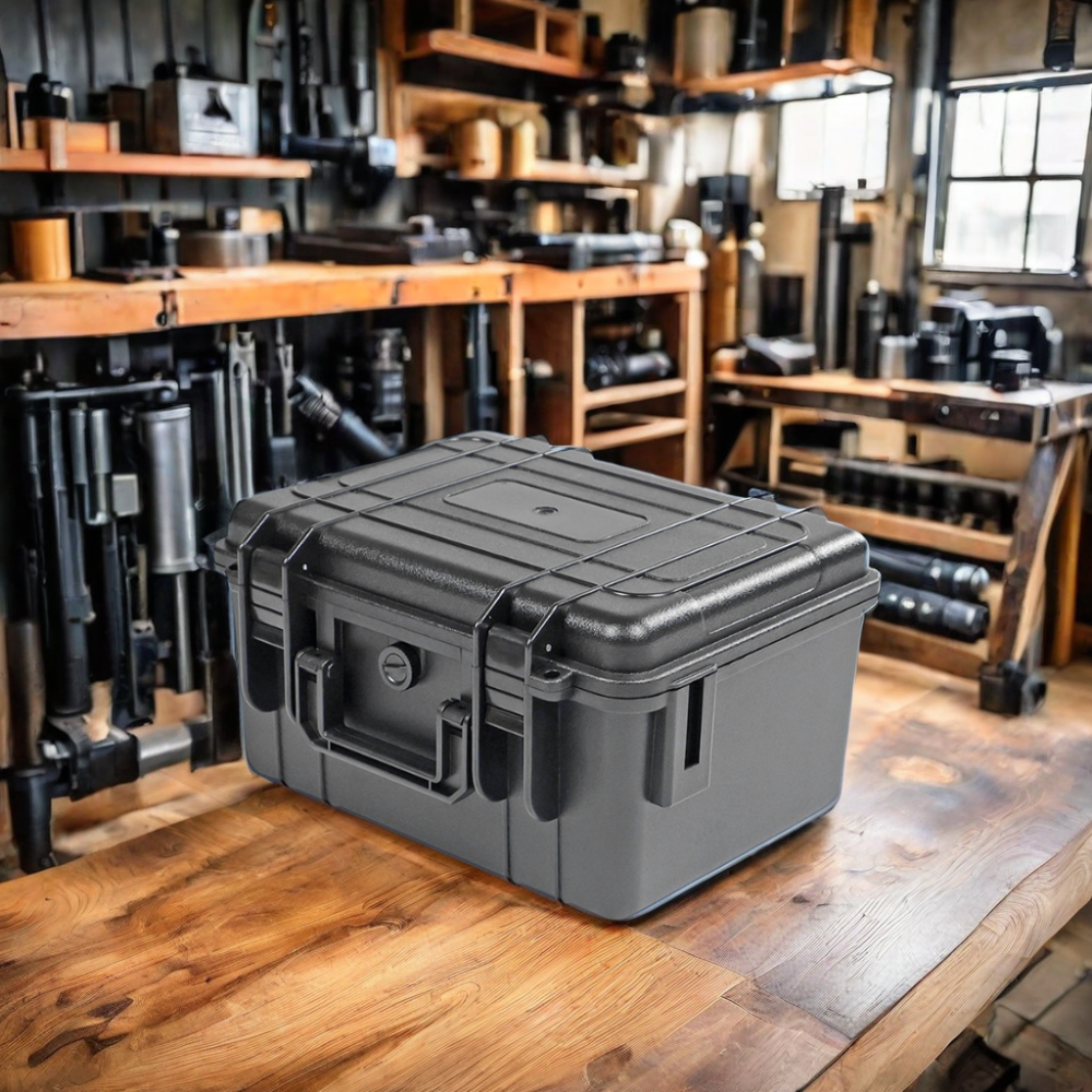 Professional Grade Waterproof Hard Gun Case with Foam Inserts