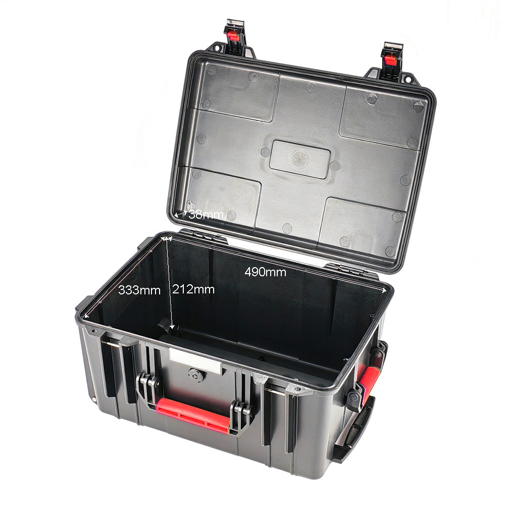 Wholesaler ABS Plastic Flight Hard Case Waterproof Instrument Protect Tool Case with Handle