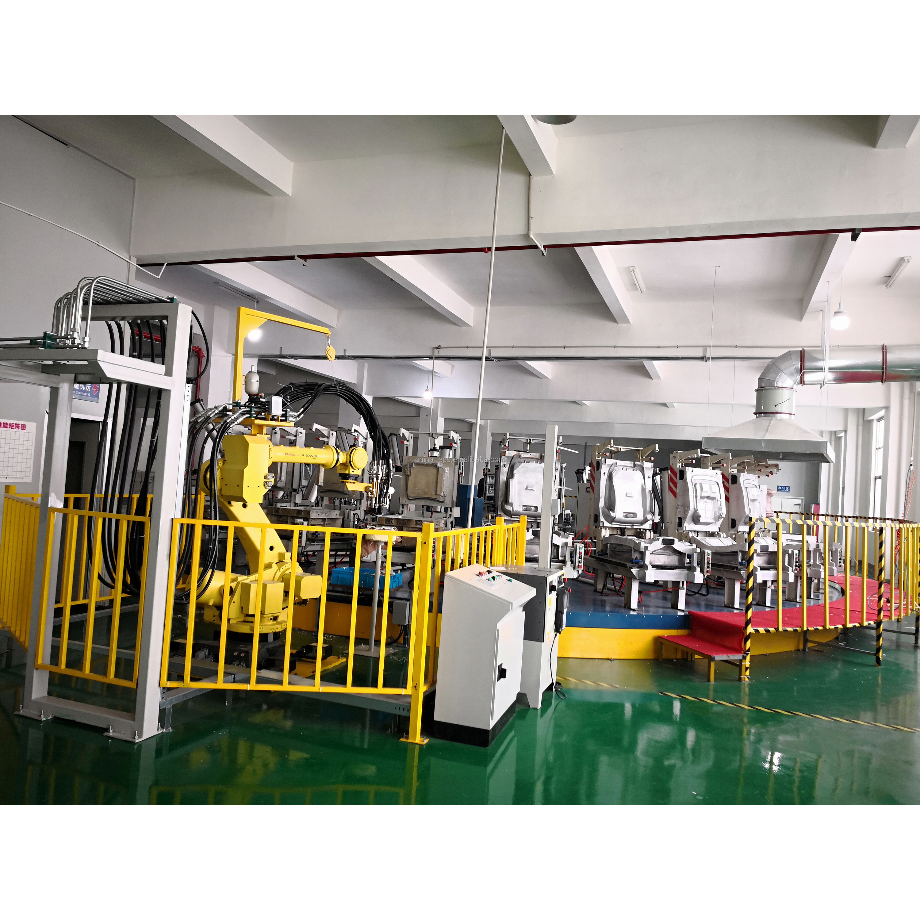 China PU Polyurethane Flexible Foam Recaro Seats Making Machine