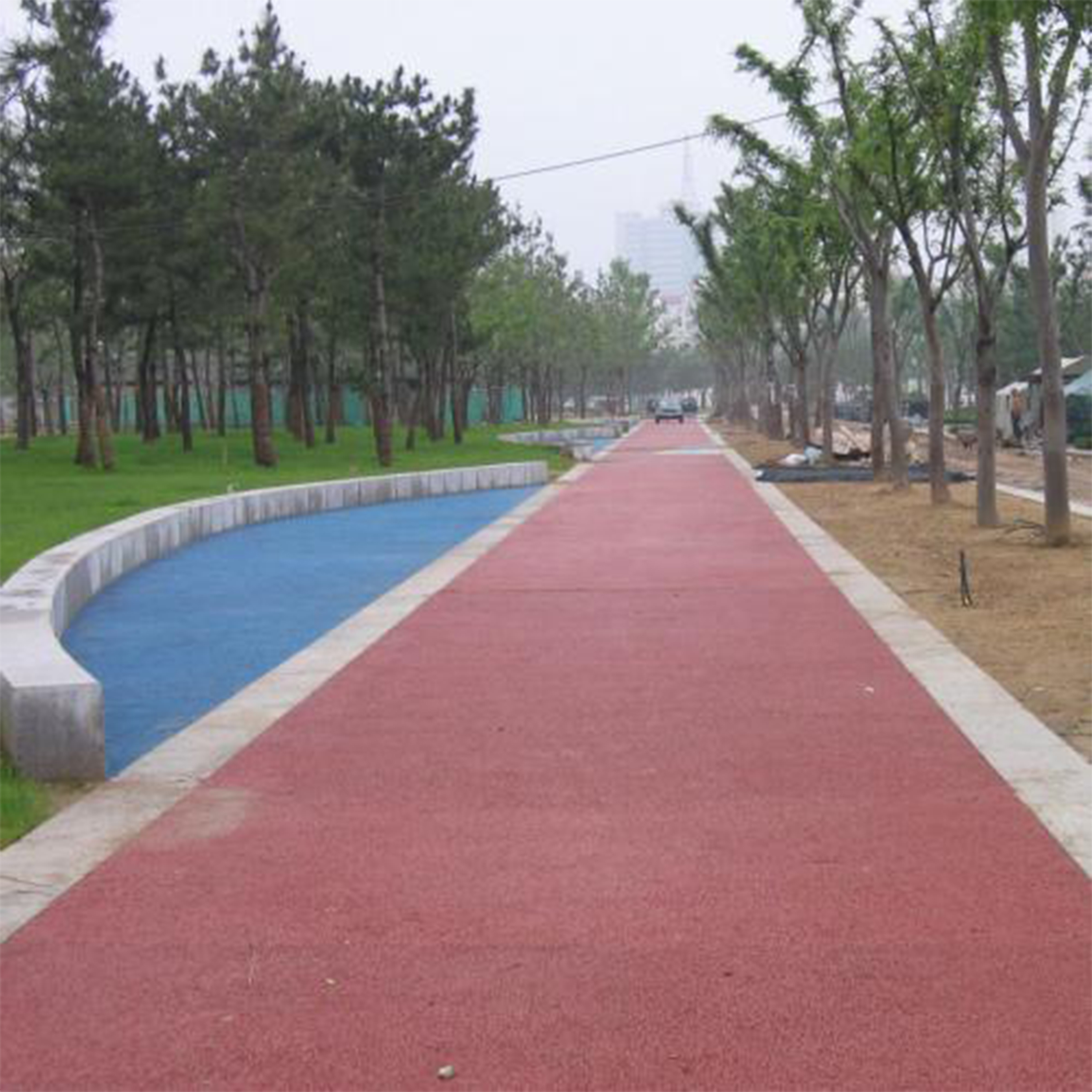 Two-component Polyurethane Binder PU Adhesive Glue for Plastic Flooring Color Road Paving