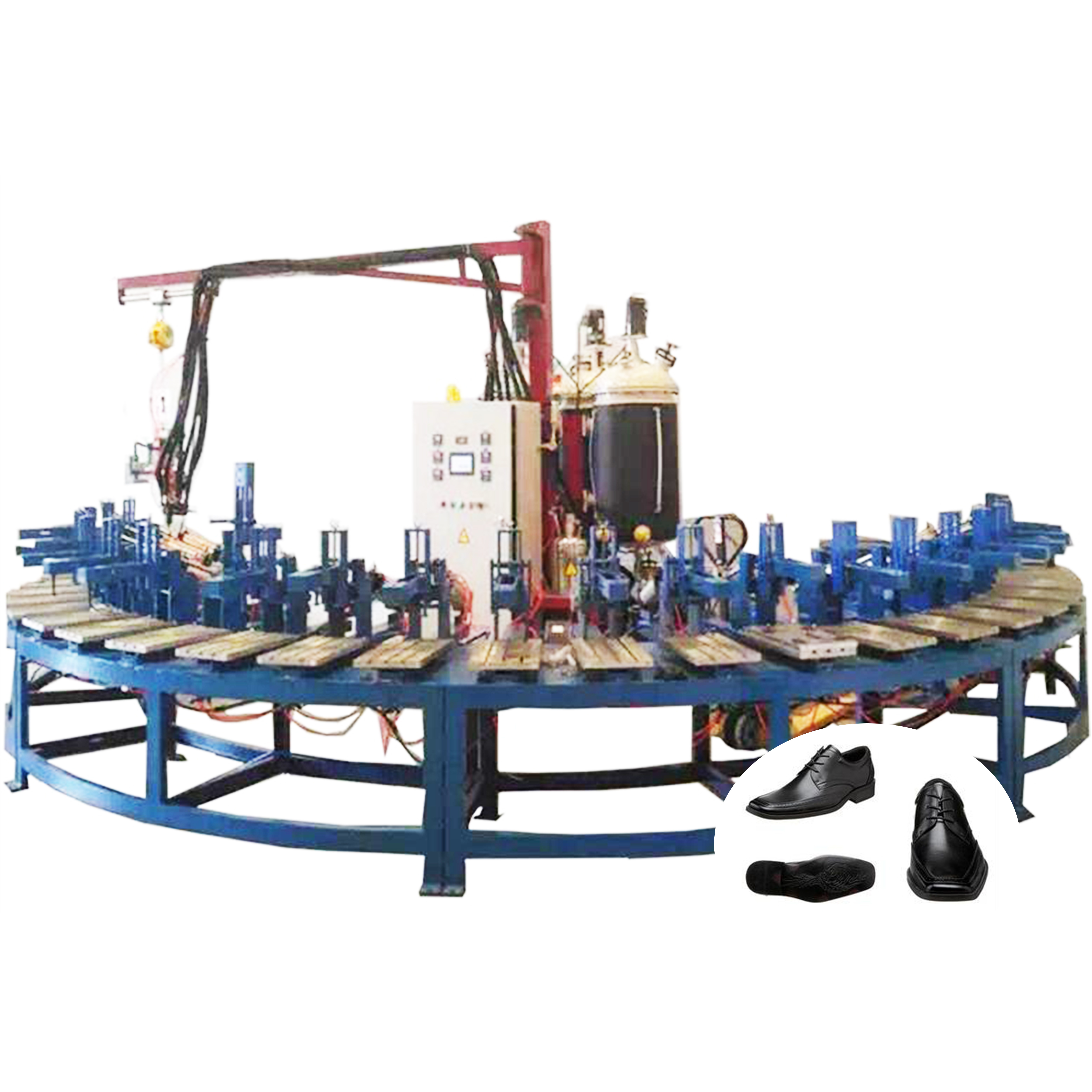 Automatic PU Foam Polyurethane Shoe Insole Sole Making Machine Equipment Shoe Machine For Polyurethane