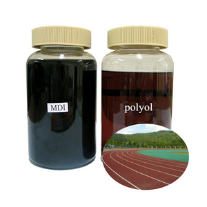 Two-component Polyurethane Binder PU Adhesive Glue for Plastic Flooring Color Road Paving