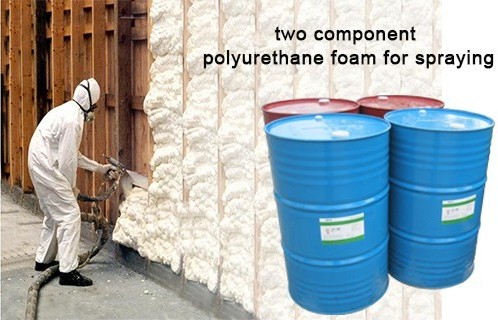 Open Cell Polyurethane Spray Foam/Foam Polyurethane Ice Melt Spray Material