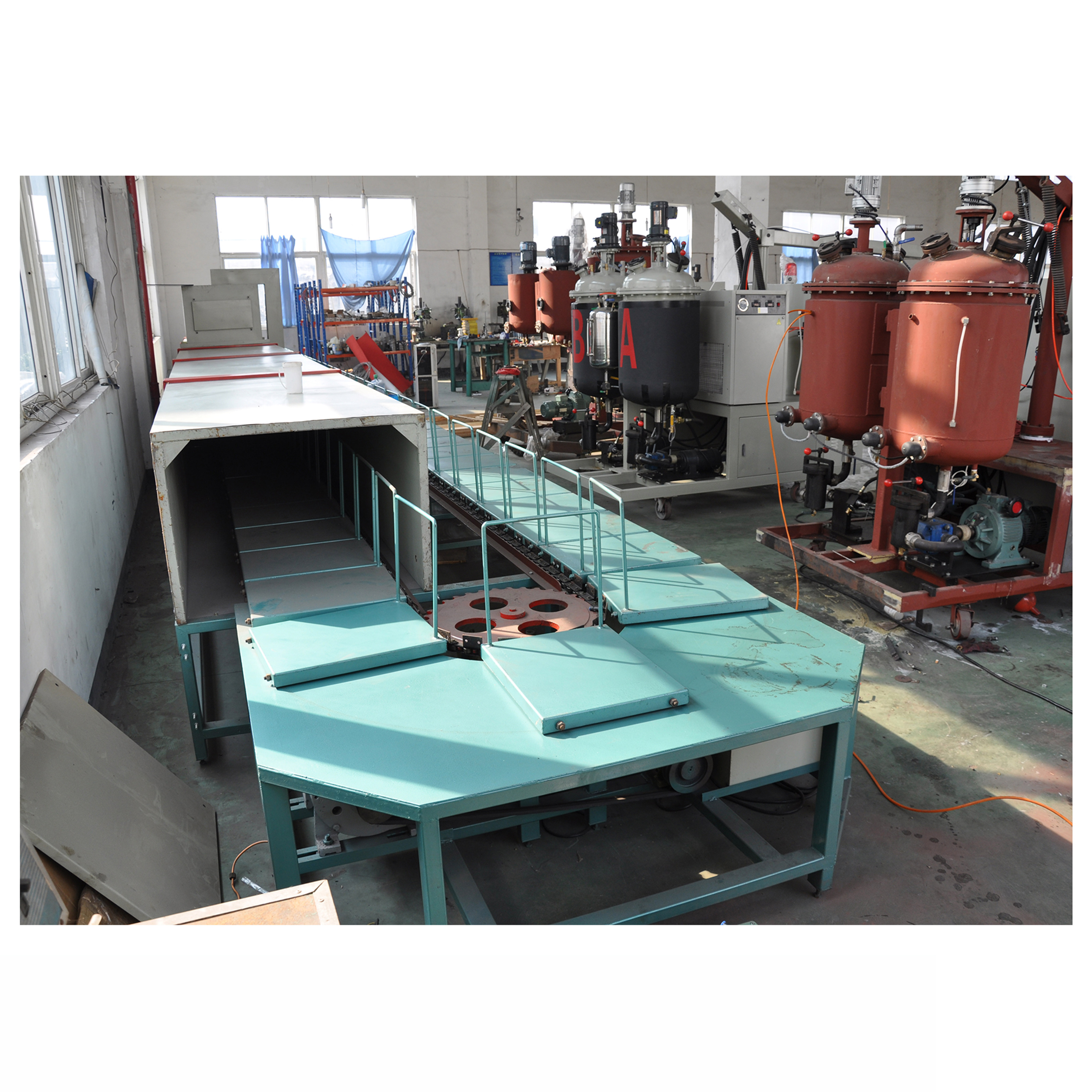 Automatic PU Foam Polyurethane Shoe Insole Sole Making Machine Equipment Shoe Machine For Polyurethane