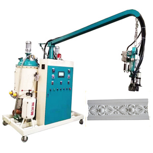 Polyurethane Rigid Foam Cornice PU Foaming Machine Low Pressure Mixing Machine For Wood Crown Molding