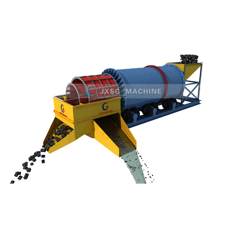 Alluvial Clay Ore Drum Washing Machine Gold Trommel Wash Plant For Sale