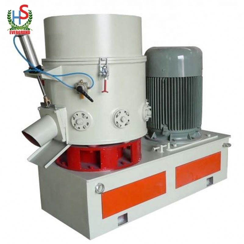 low  price 300 kg/h hdpe ldpe Pe pp film compactor recycling plastic agglomerator  machine