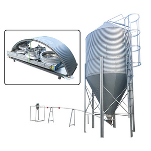 silo for corn grain poultry feed bins small silo transport wheat silo