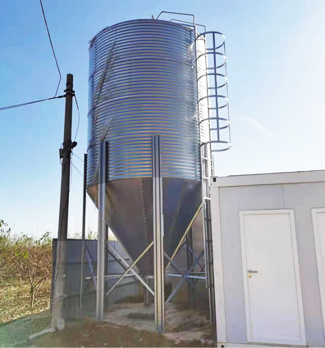 silo for corn grain poultry feed bins small silo transport wheat silo