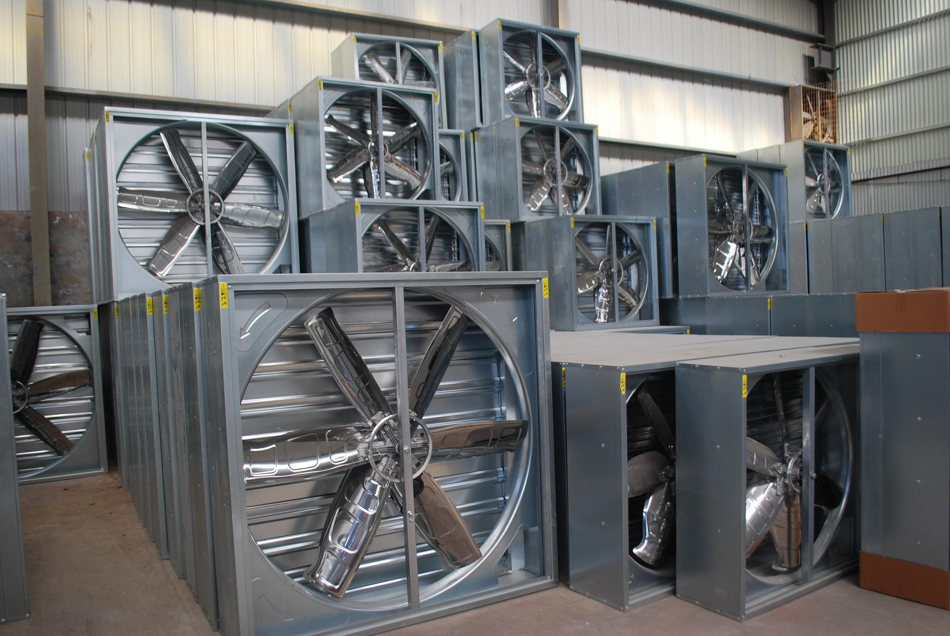 Huayi Drop weight heavy ventilation exhaust fan Axial flow fan Flow cooling fan suitable for farms