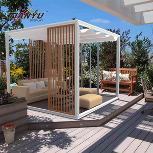 S Living Louvredak Pergola Met Zijpanelen Arches, Arbours, Pergolas Screen Room Enclosures Champion  Aluminum Gazebo Outdoor