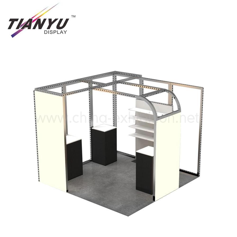 New Custom 3X3 Aluminum China Display Stand Design Expo Trade Show Exhibition Booth