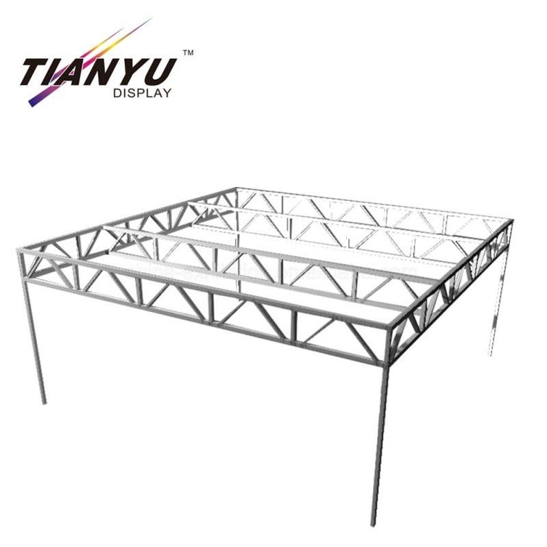 Custom Canopy Semi Circle Curved Round Aluminum Spigot Exhibition Concert Outdoor Stage Arc Roof Truss Aluminum