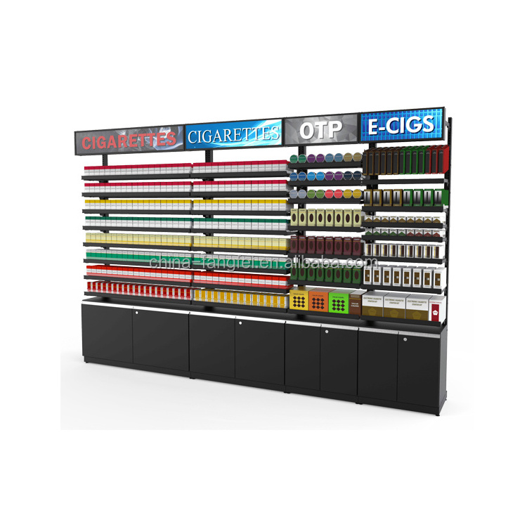 adjustable shelf dividers cigarette retail displays and holder cigarette rack supermarket shelves tobacco shop display cases