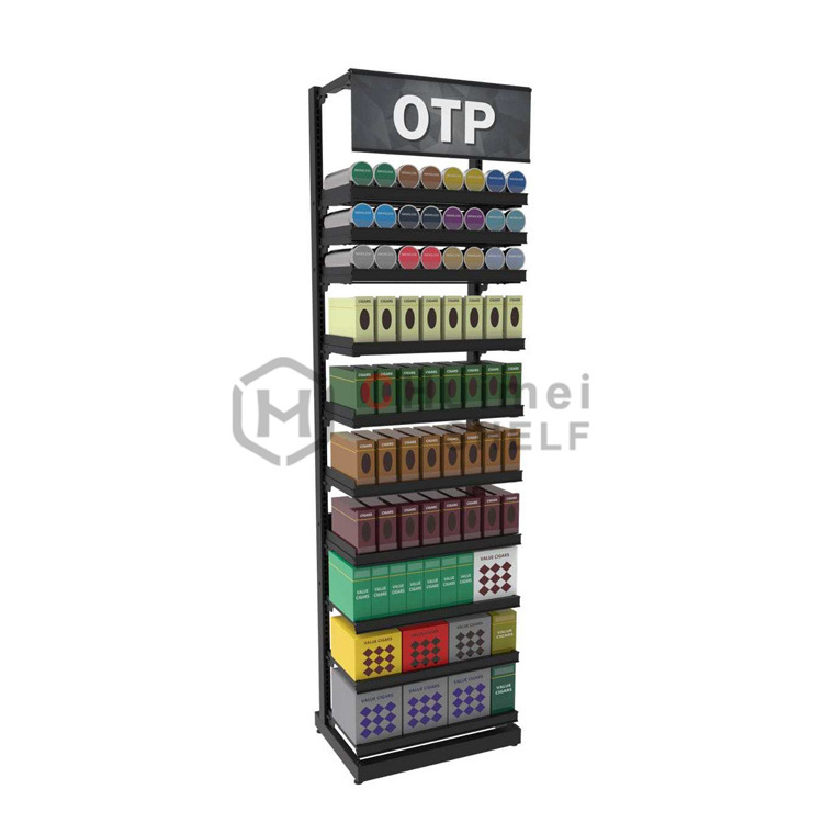 adjustable shelf dividers cigarette retail displays and holder cigarette rack supermarket shelves tobacco shop display cases