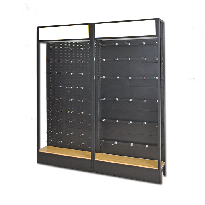 Pegboard Display Stand Metal Hardware Tools Storage Mobile Phone Accessories Display Rack  Supermarket Shelves For Wholesale