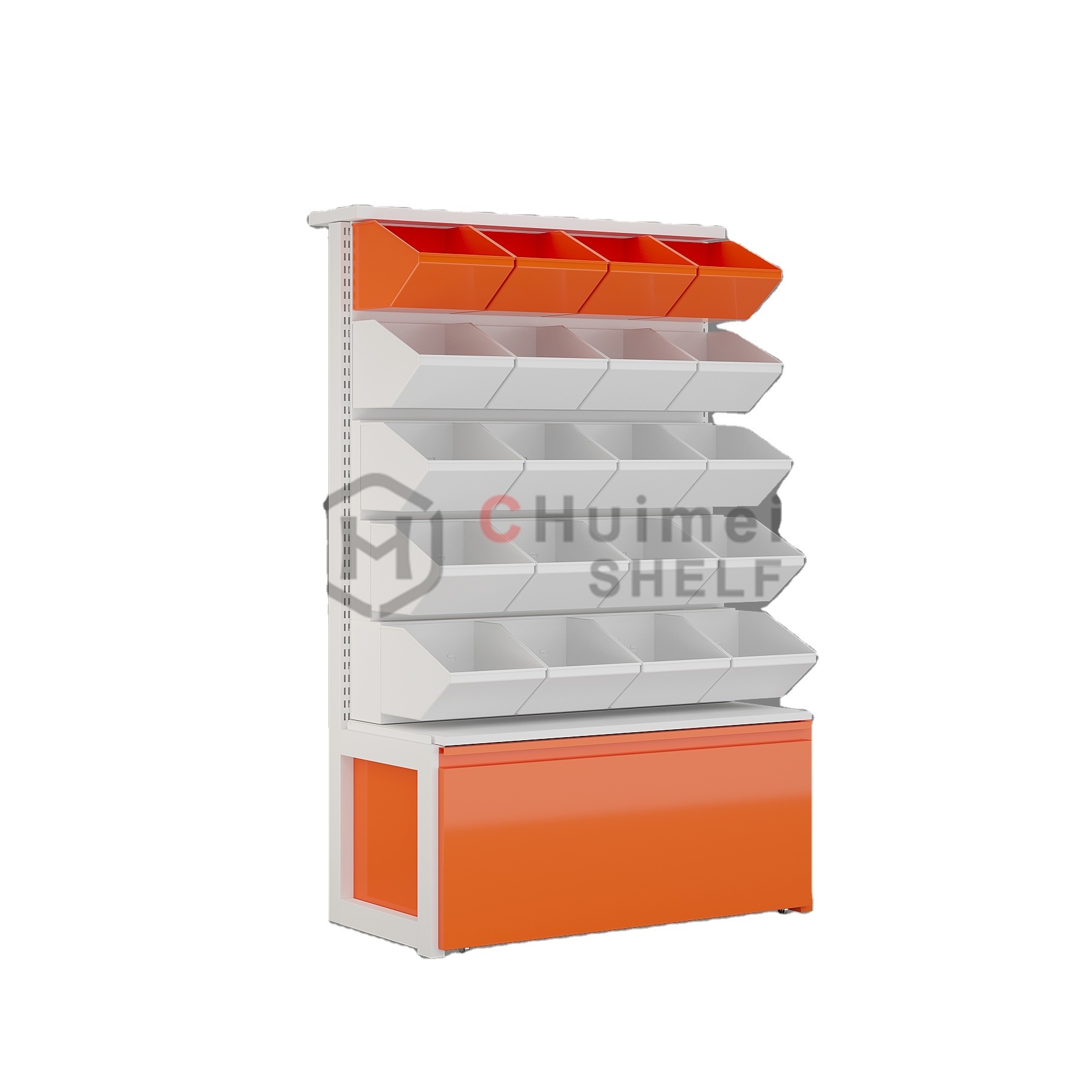 Snack Display Shelving Rack Candy Rack Display Shelf Light Duty Customized Iron Display Stand Metallic Metal Shelving Units