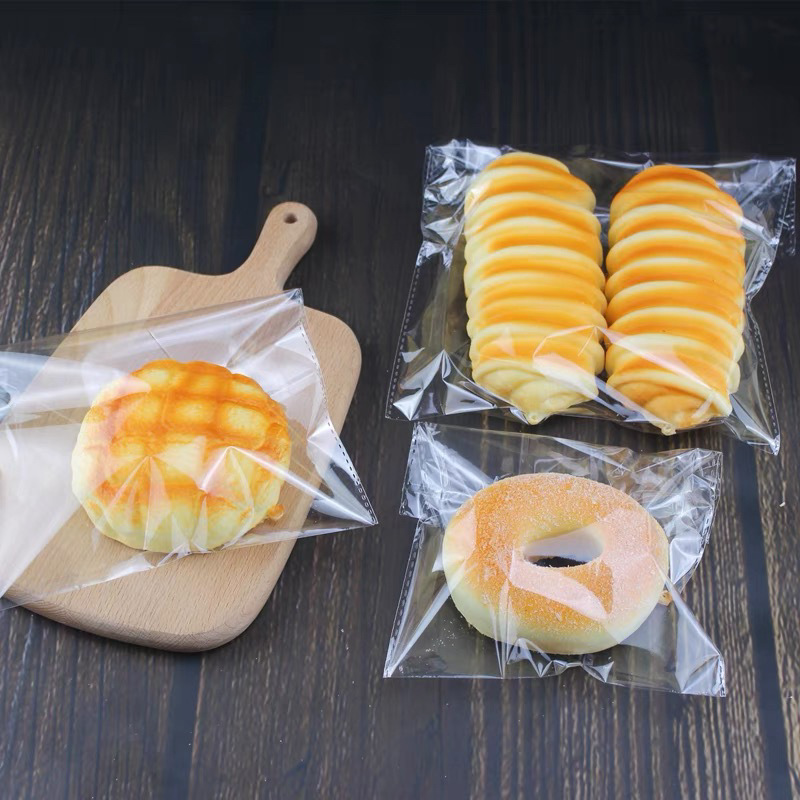 Plastic Loaf Bread Wrapping Breathable Micro Perforated Bags for Homemade Bread and Bakery Storage Bag