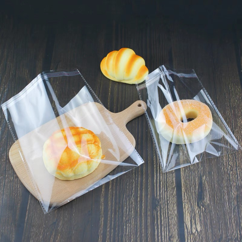 Plastic Loaf Bread Wrapping Breathable Micro Perforated Bags for Homemade Bread and Bakery Storage Bag