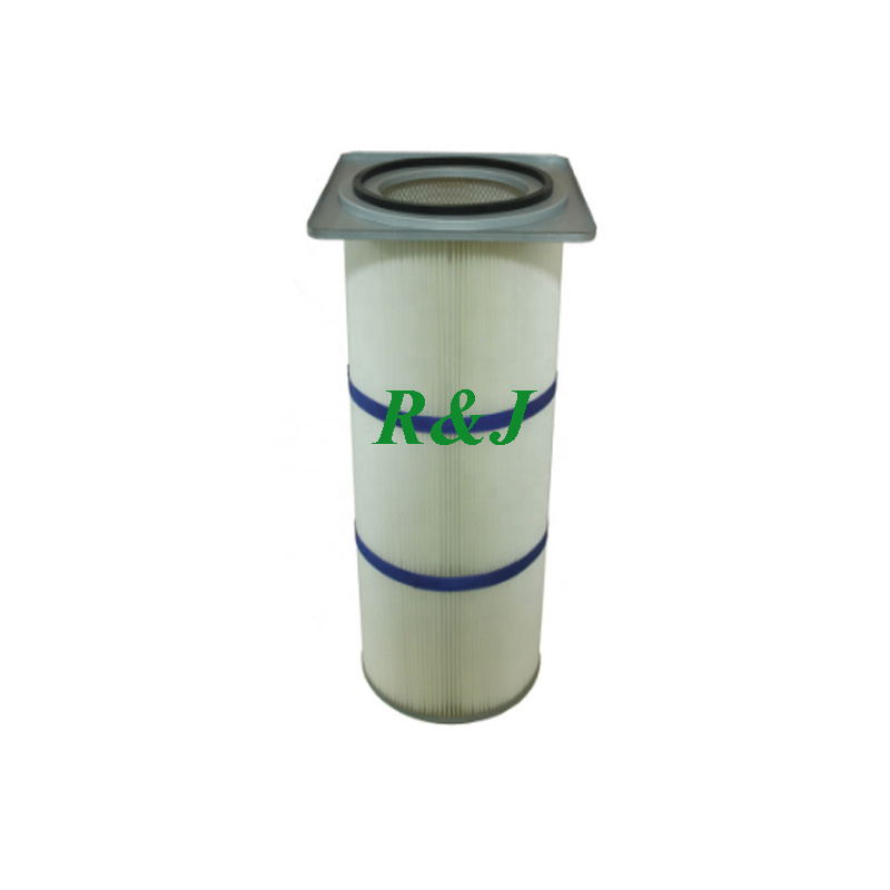 High capacity Easy clean the powder dust collector HEPA air cylinder 5 micron cartridge filter