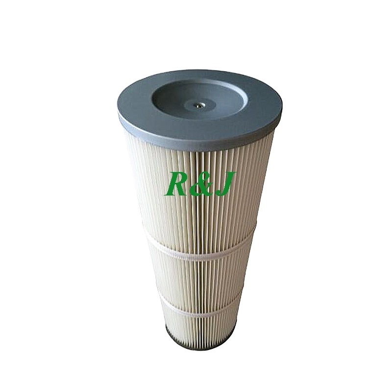 High capacity Easy clean the powder dust collector HEPA air cylinder 5 micron cartridge filter