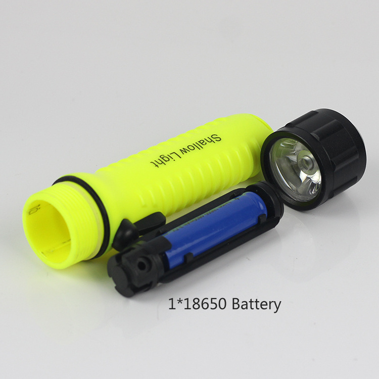 Waterproof high Lumens Diving Flashlight UnderWater Depth Bright LED Lighting Lamp led diving flashlight