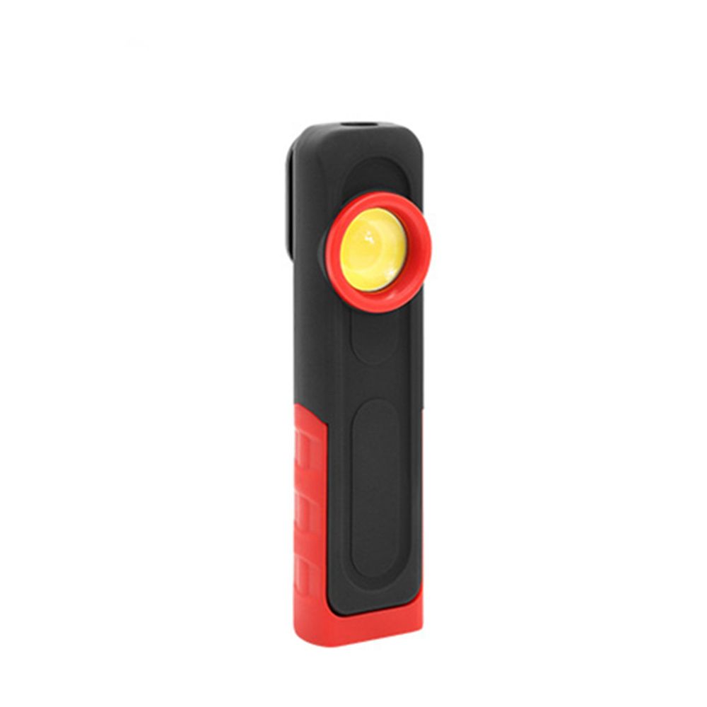 Portable LED Work Light, Pivot COB Magnetic Flashlight with 180 degree Swivel Magnet Base  & 360 degree Hanging Hook