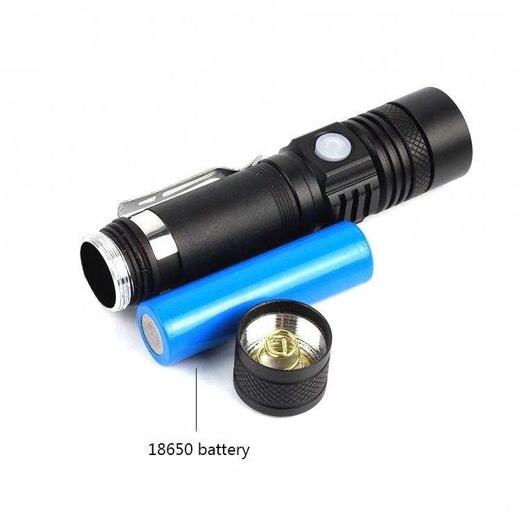 long beam350lms Li- battery FOCUSING POWER POCKET hand Micro USB rechargeable torch