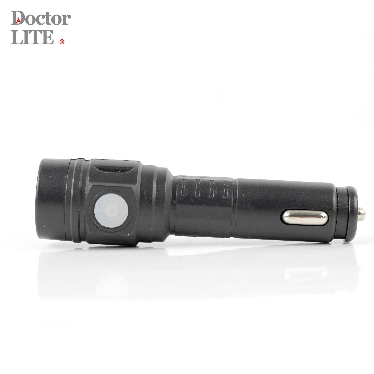 charging socket torch cigarette lighter with flashlight, mini car charger torch, car flashlight