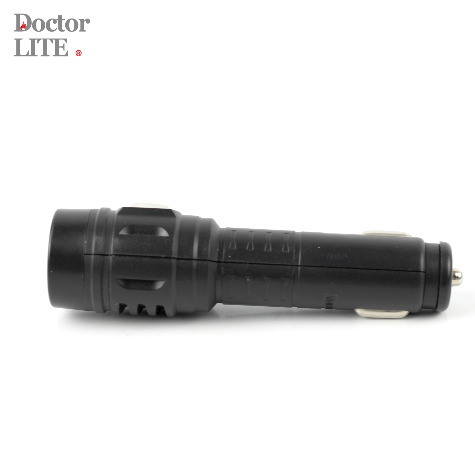 charging socket torch cigarette lighter with flashlight, mini car charger torch, car flashlight