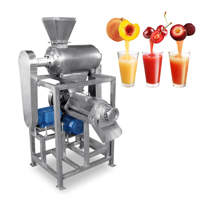 High Quality Commercial Fruit Orange Apple Juicer Ginger Mango Lemon Pineapple Cashew ColdPress Juice Extractor Machine Supplier