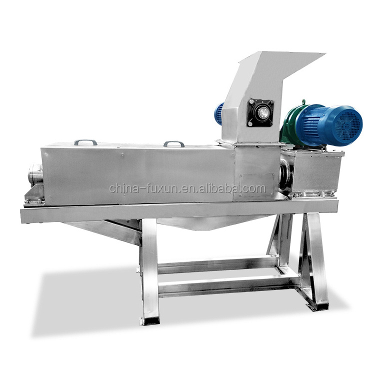 waste crushing and liquid solid separator starch dewatering machine dewatering machine for municipal sludge